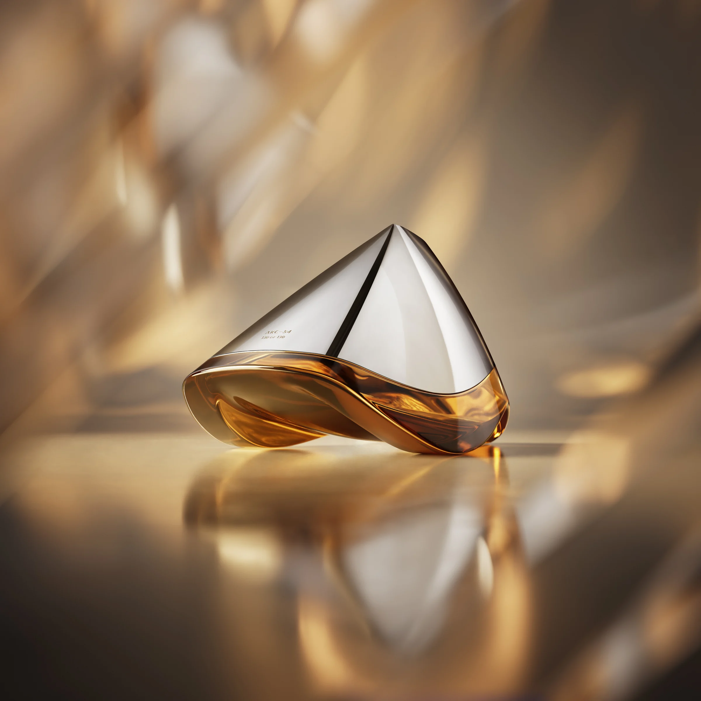 Bowmore ARC-54 decanter key visual