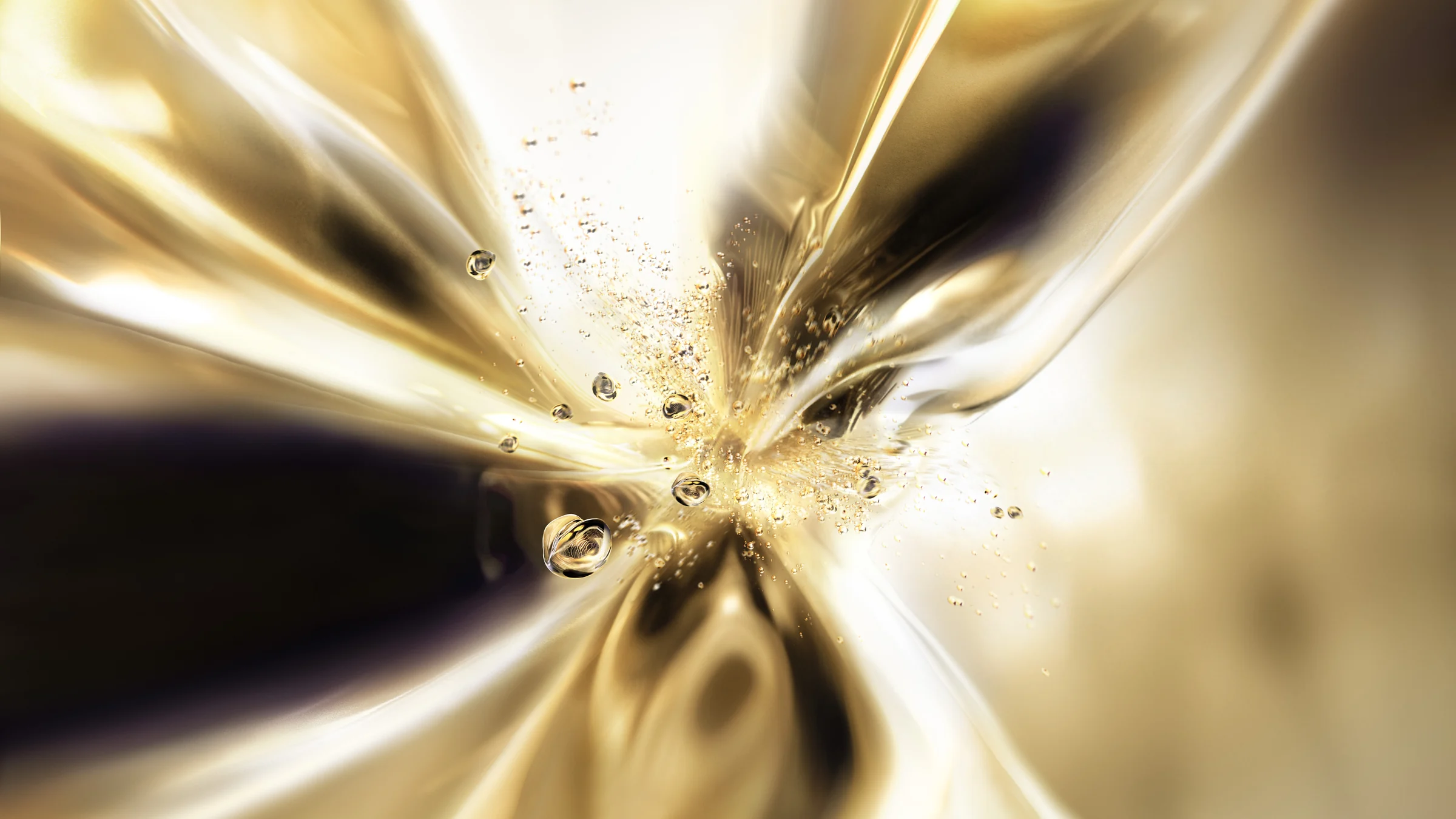 Lancôme Absolue cream texture campaign visual